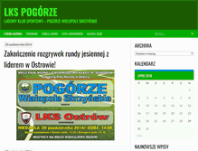 Tablet Screenshot of lks.wielopole-skrz.pl