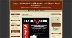 Desktop Screenshot of gokiw.wielopole-skrz.pl